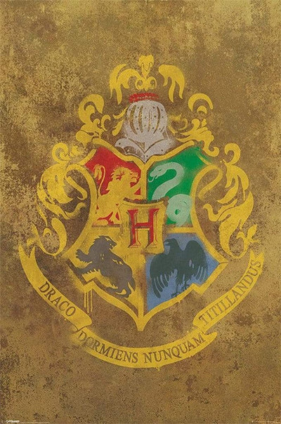 Harry Potter Hogwarts Wappen Poster 61 x 91,5 cm