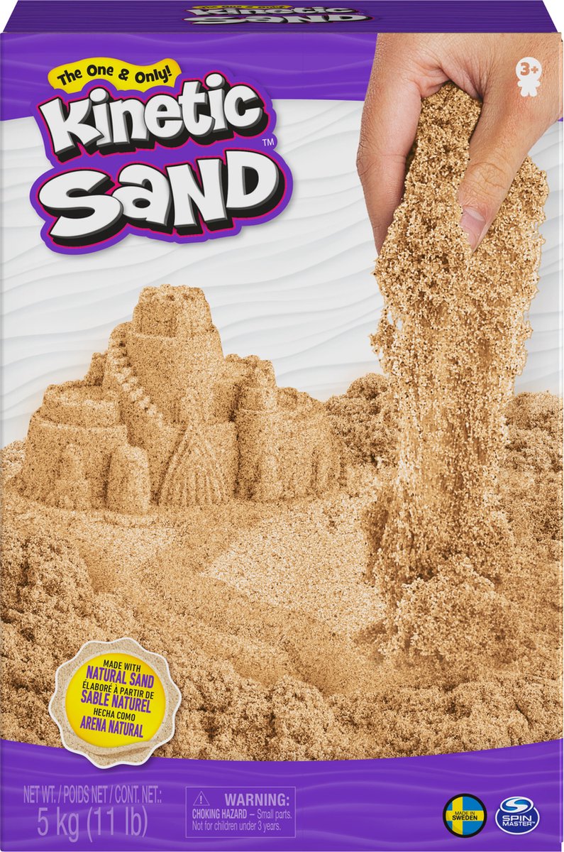 Kinetischer Sandkinetiksand 5 kg Braun