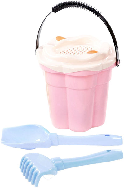 Cavallino Toys Cavallino Classic Bucket Set Pink, 4dlg.