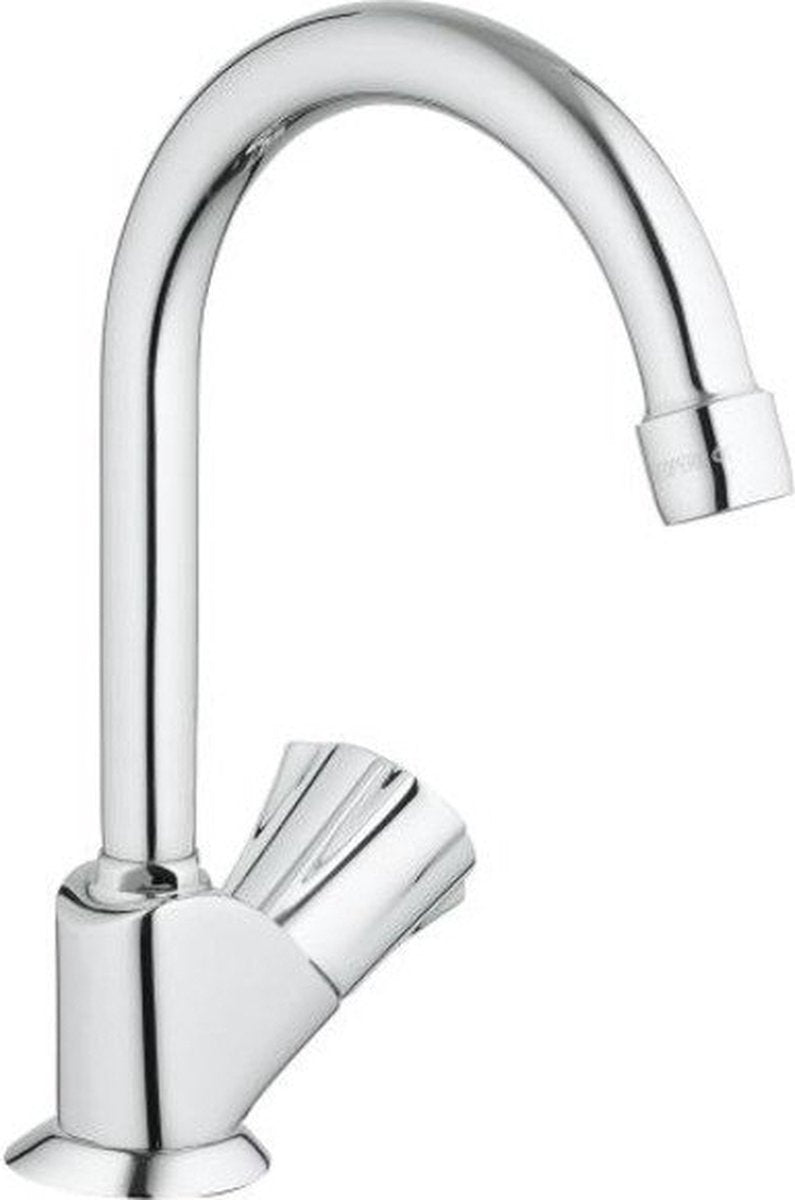 Grohe Costa L-Brunnenhahn – 1 2''-Anschluss – hoher Auslauf – 360°-Schwenkbereich – Chrom