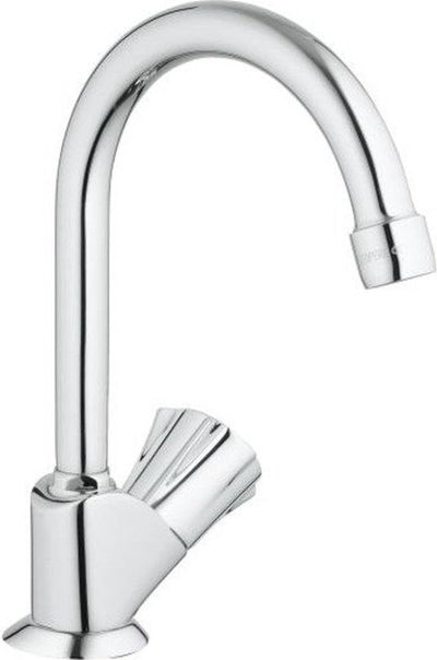 Grohe Costa L-Brunnenhahn – 1 2''-Anschluss – hoher Auslauf – 360°-Schwenkbereich – Chrom