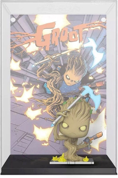 Marvel Funko Guardians of the Galaxy – Pop! Comic-Cover, große 9 cm große Sammelfigur – mehrfarbig