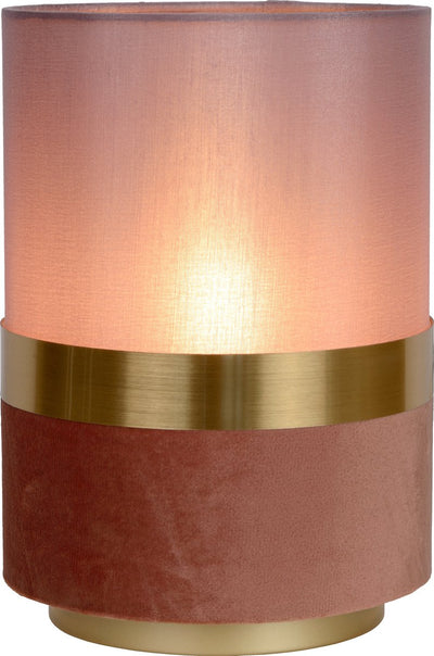 Lucide extravaganza tusse - Tischlampe - ø 15 cm - 1xe14 - rosa