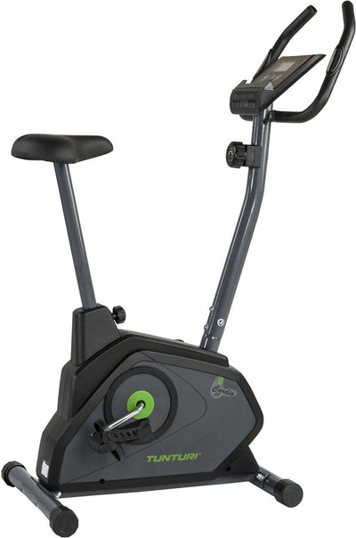Tunturi Cardio Fit B30 Heimtrainer – Fitnessfahrrad mit 8 Widerstandsstufen – Tablet-Halterung – Herzfrequenzfunktion und Transporträder