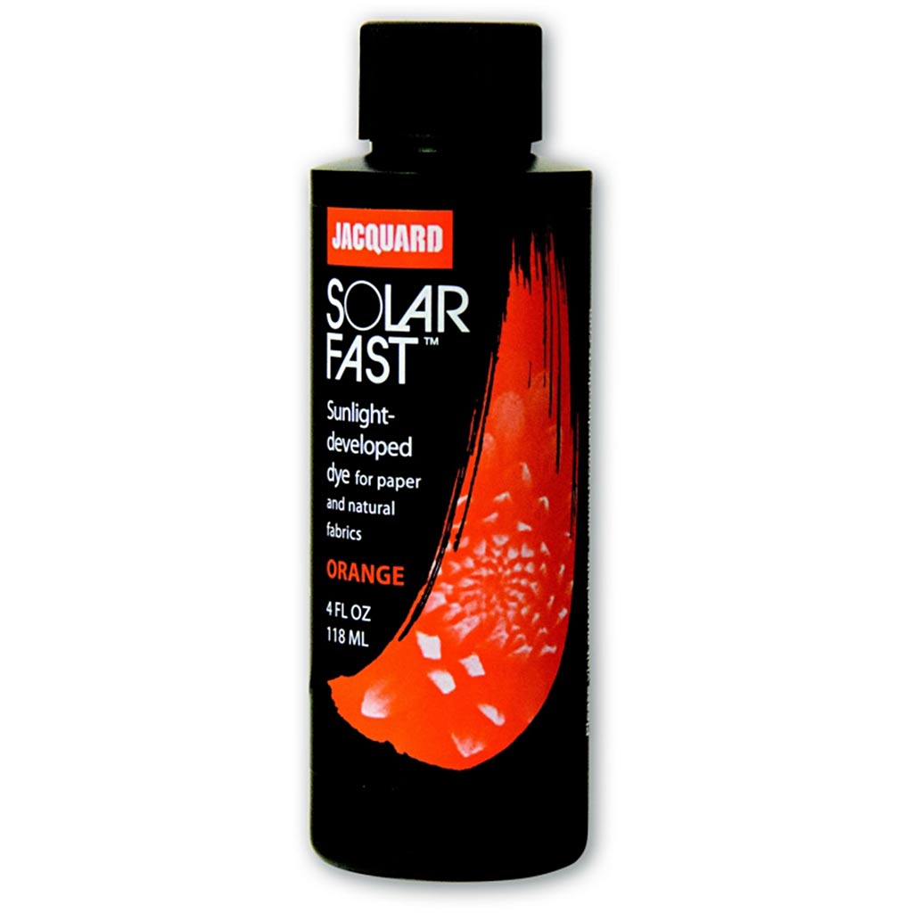 Jacquard Solarfast - Light -Sensitive Colorant, Orange (101), 118 ml 1 Flasche