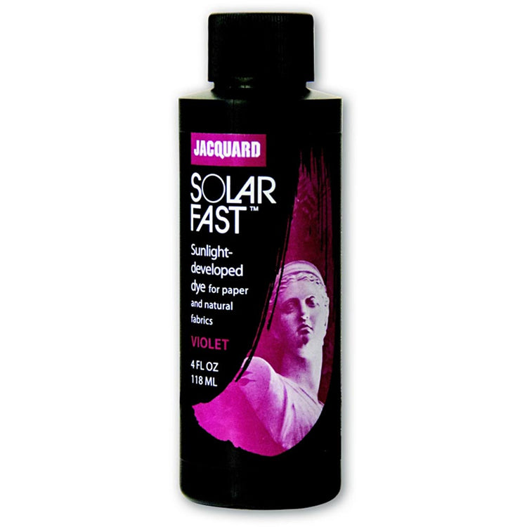 Jacquard Solarfast - Light -Sensitive Colorant, Violet (105), 118 ml 1 Flasche