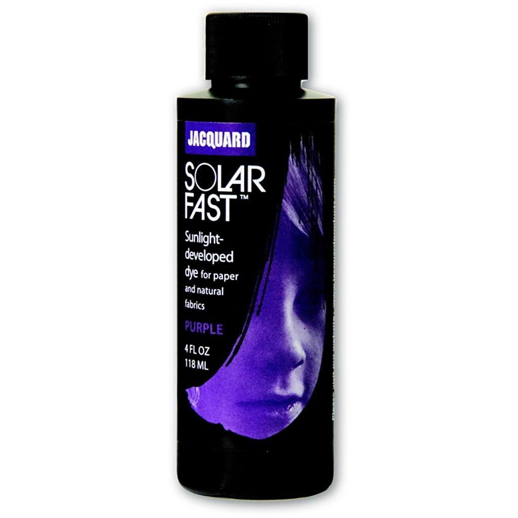 Jacquard Solarfast - Light -Sensitive Colorant, Purple (106, 118 ml 1 Flasche