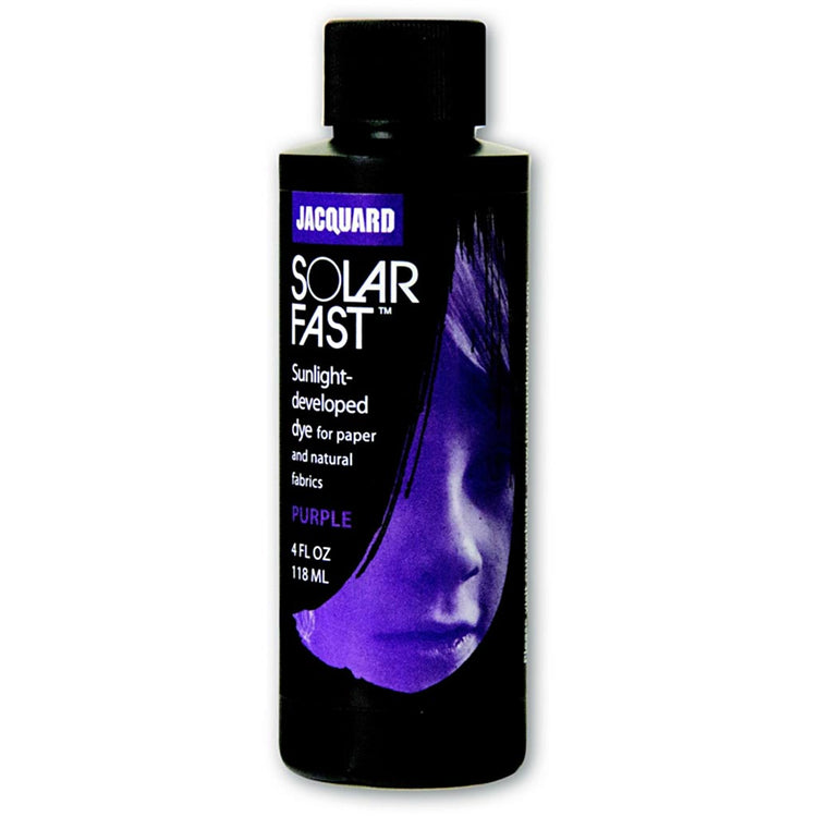 Jacquard Solarfast - Light -Sensitive Colorant, Purple (106, 118 ml 1 Flasche
