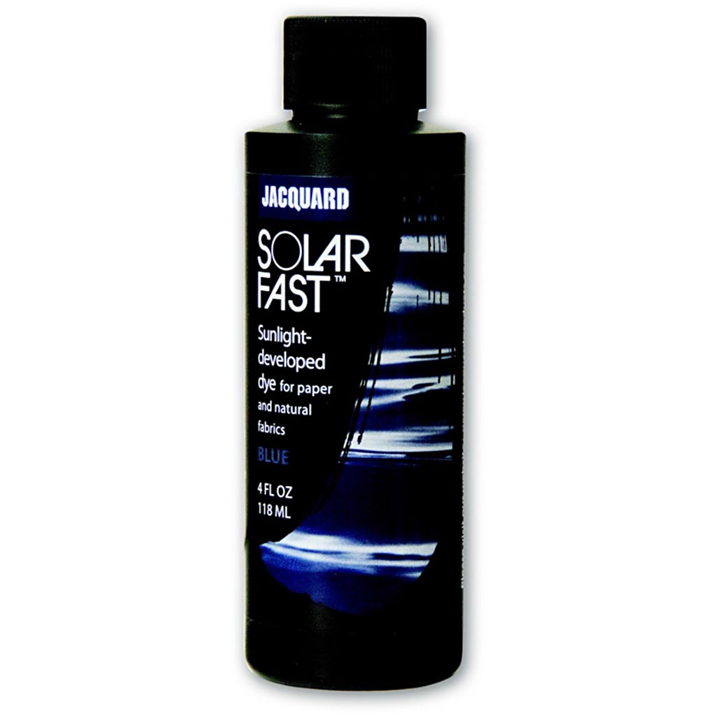 Jacquard Solarfast - Light -Sensitive Colorant, Ultramarine Blue (107), 118 ml 1 Flasche