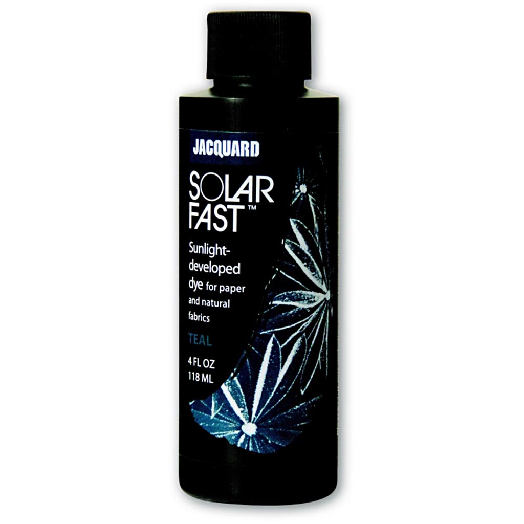 Jacquard Solarfast - Light -Sensitive Colorant, Dunkelblau (108), 118 ml 1 Flasche