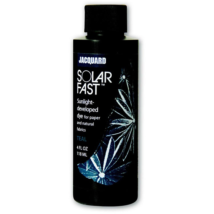 Jacquard Solarfast - Light -Sensitive Colorant, Dunkelblau (108), 118 ml 1 Flasche