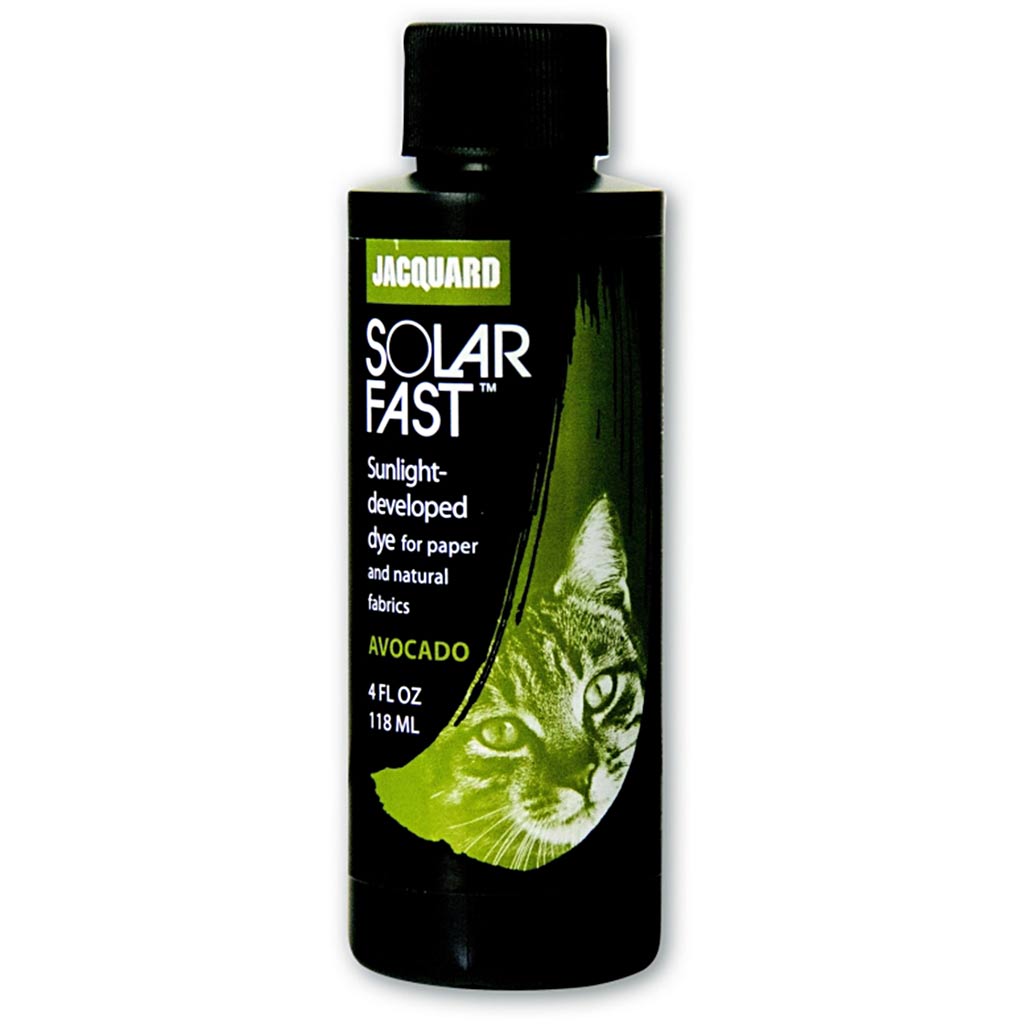 Jacquard Solarfast - Light -Sensitive Colorant, Avocado (110), 118 ml 1 Flasche
