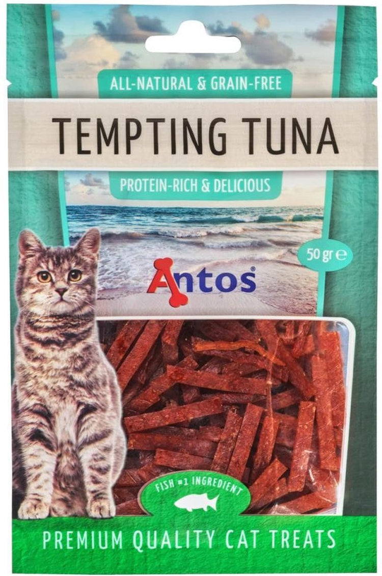 Antos Katzensnacks verlockender Thunfisch 50 gr – Katzensnack – getreidefrei – glutenfrei