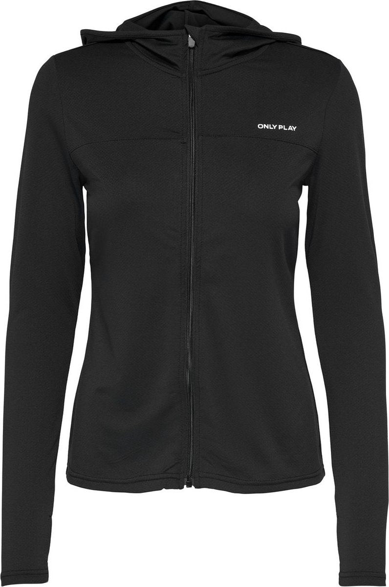 Spielen Sie nur auf Pmila Life Hood FZ LS Top Noos Damen-Top – Schwarz