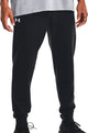 Under Armour UA Rival Fleece Joggers-BLK Herren-Sporthose – Schwarz – Weiß