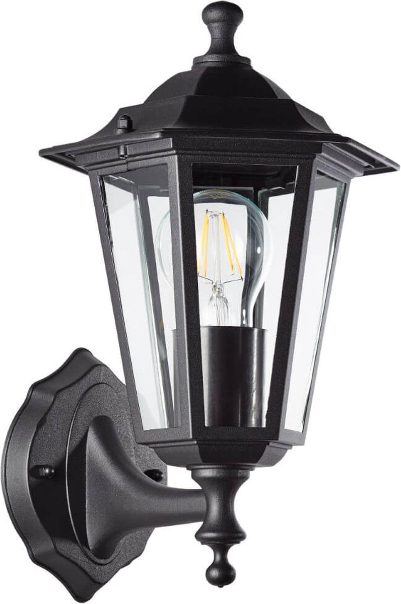 Brilliant Carleen – Außenleuchte – IP44 – E27 max. 1 x 40 W – Schwarz