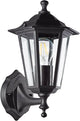 Brilliant Carleen – Außenleuchte – IP44 – E27 max. 1 x 40 W – Schwarz