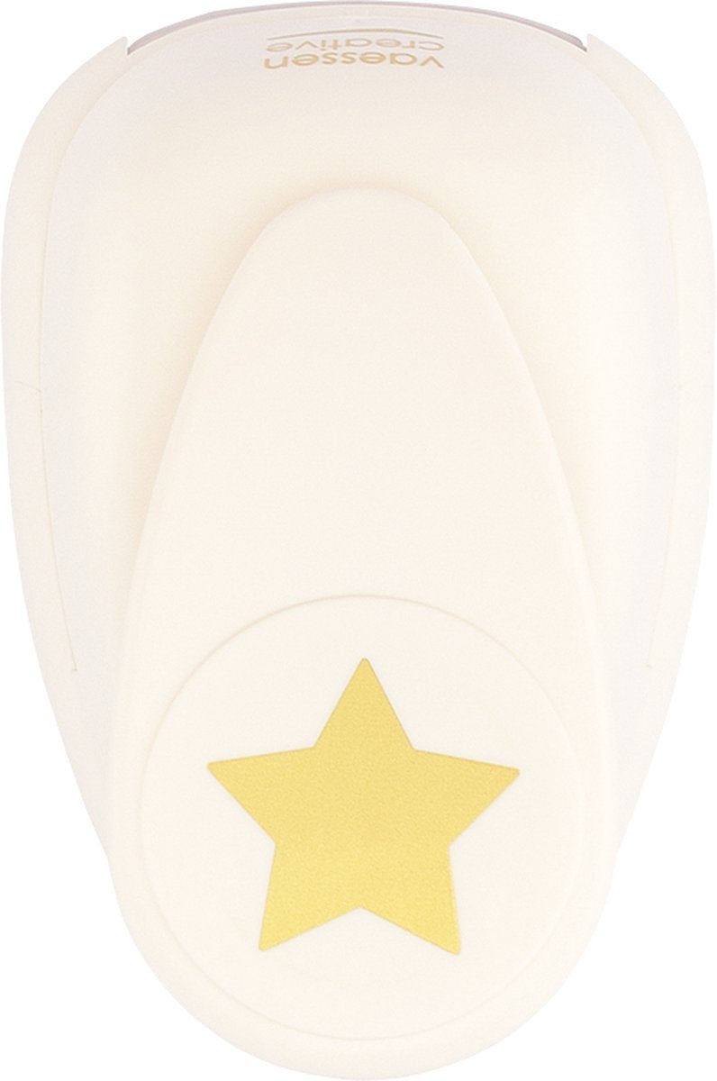 Vaessen Kreativstanzer - Figurenstanzer - Stern - 4,5 x 4,8 cm