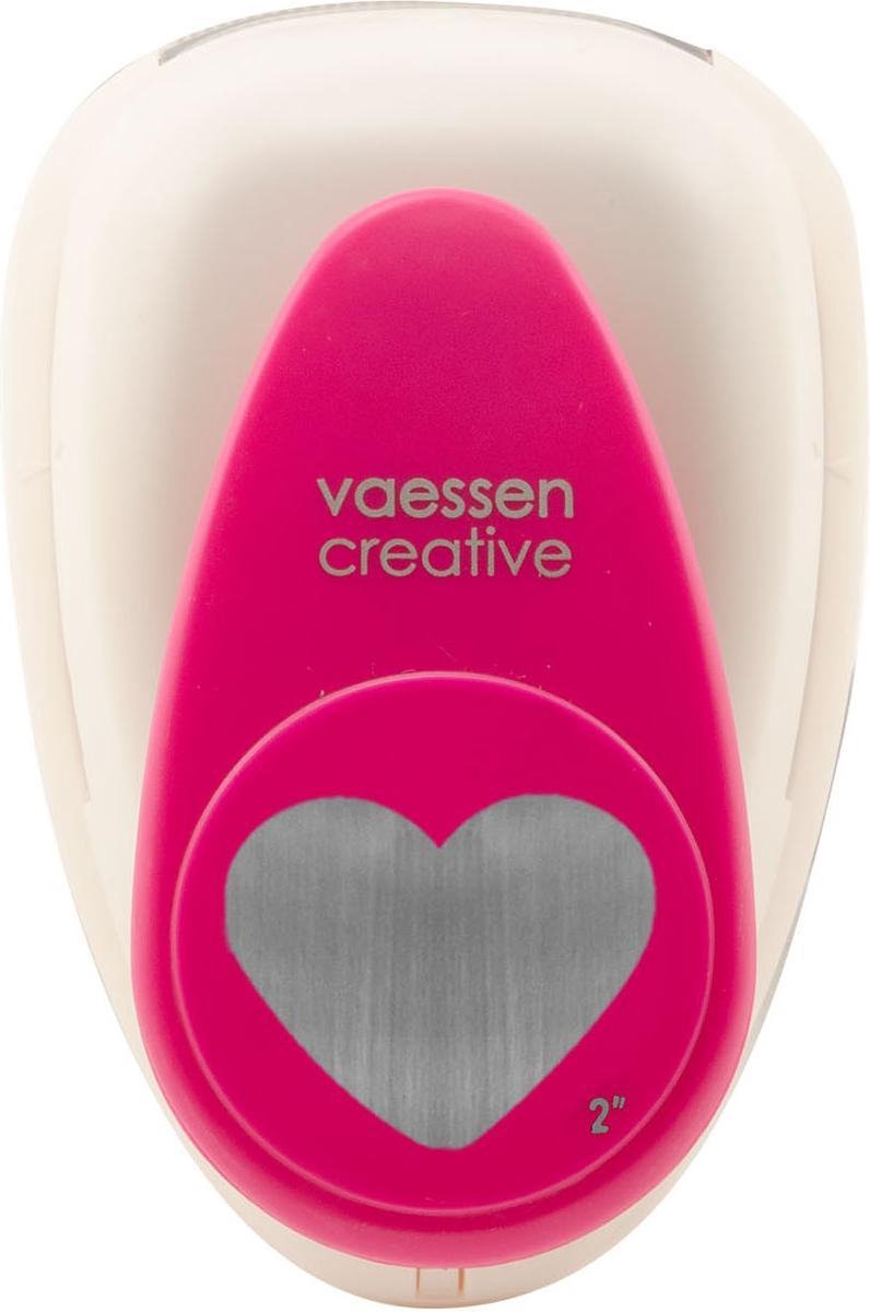 Vaessen Creative Punch - Figurenstanzer - Herz - 4,1 x 4,9 cm