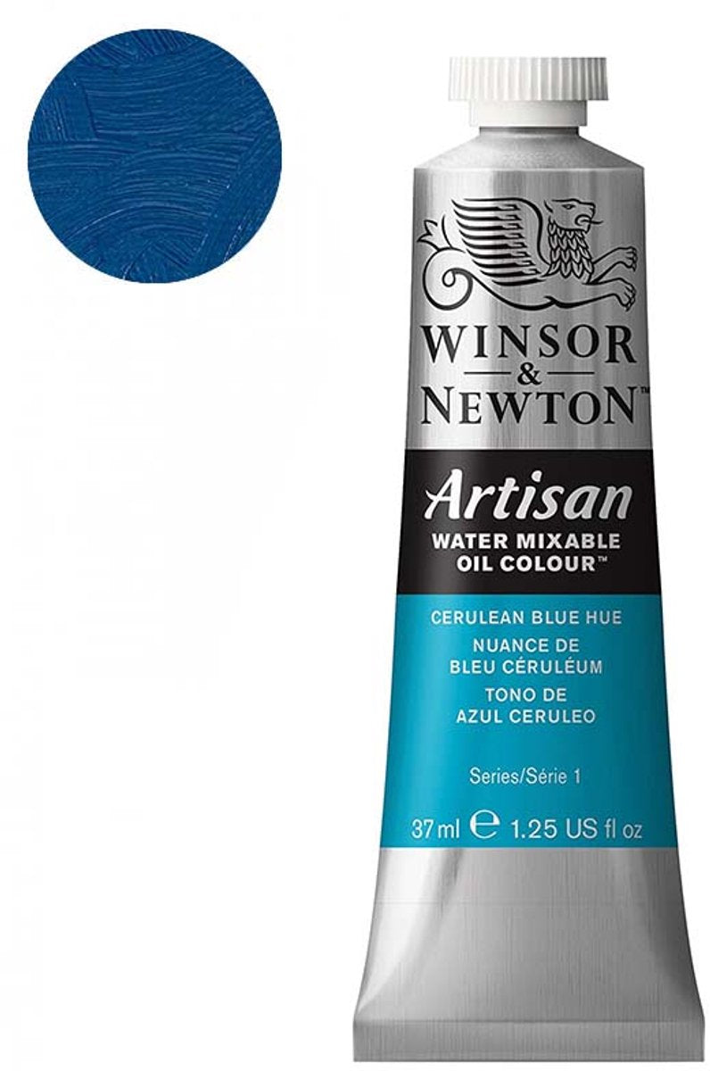 Winsor Newton Artisan Wassermischbare Ölfarbe Cerulean Blue Farbton 138 37 ml