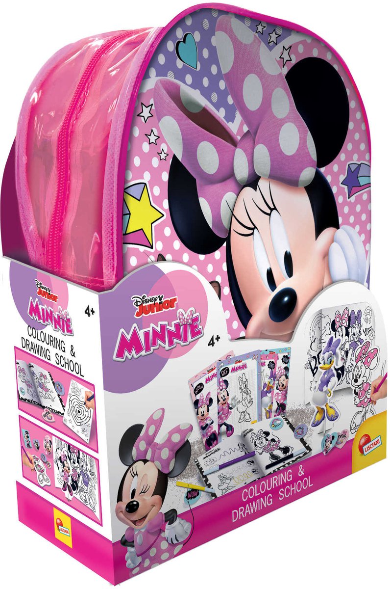 Lisciani Minnie Zainetto Mal- und Zeichenschule