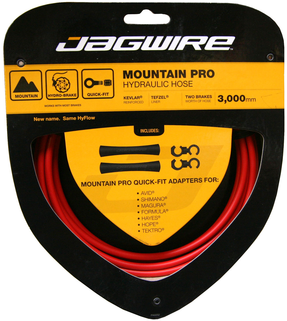Jagwire Mountain Pro Hydraulikschlauchset rot