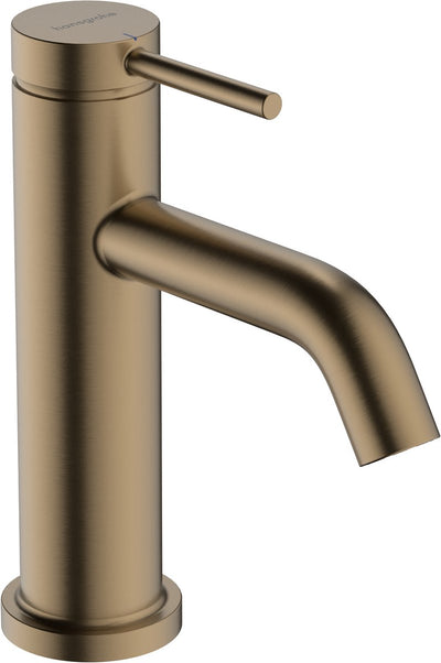 Hansgrohe tecturis s – Brunnen – ohne Abfall – Kaltstart – energiesparend – 80 mm Größe – für kaltes Wasser – gebürstete Bronze