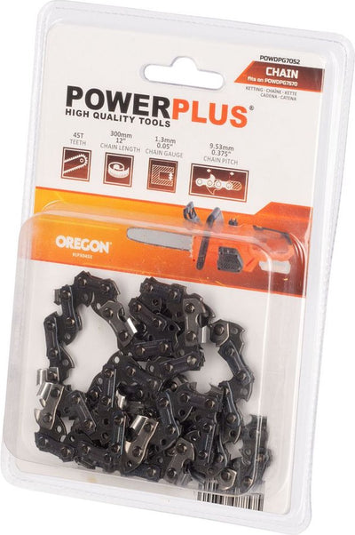 Powerplus – Dual Power Garden – powdpg7052 – Kette – 12 300 mm 45 t Oregon