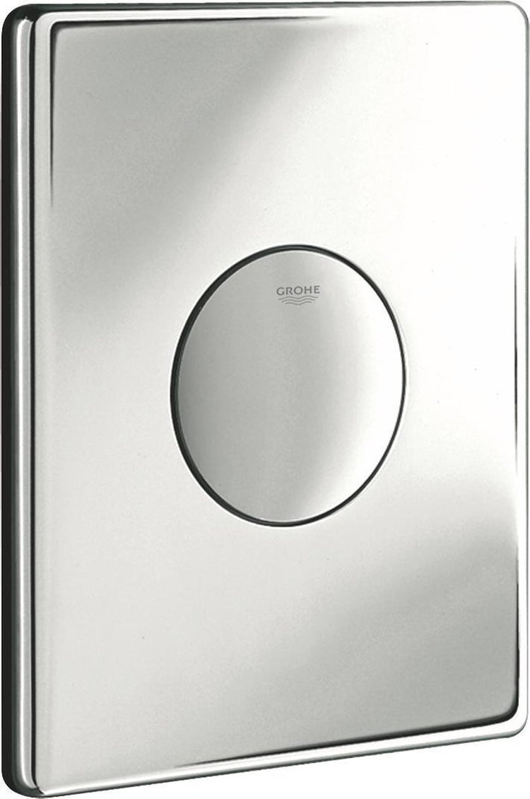Grohe Skate-WC-Bedienplatte, Einzelspülung, vertikal, horizontal, Chrom