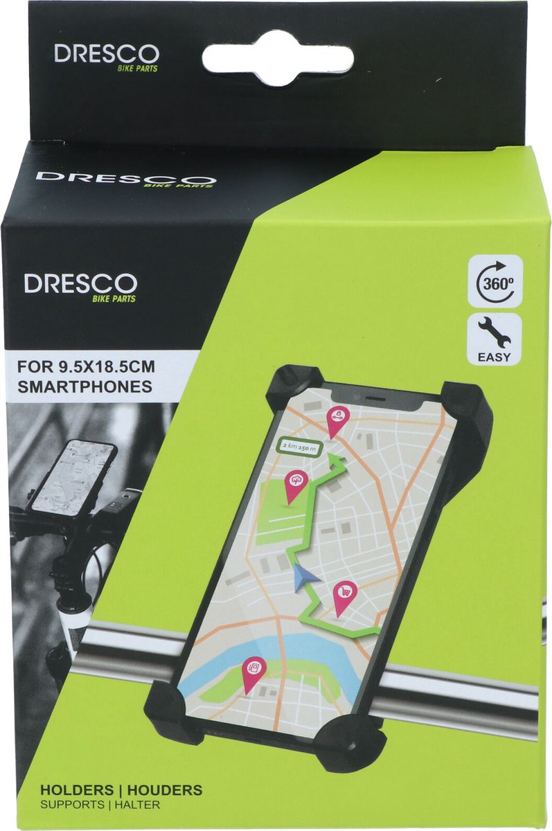 Dresco Handyhalter Fahrrad EZ Grip