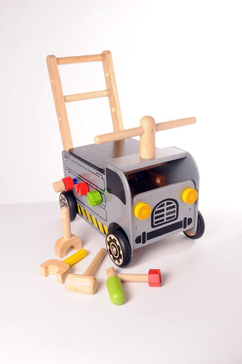 Ich bin Toy Run Push Wagon Construction