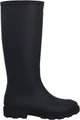 Hunter Downpour Tall Insulated Boot Unisex-Regenstiefel – Schwarz