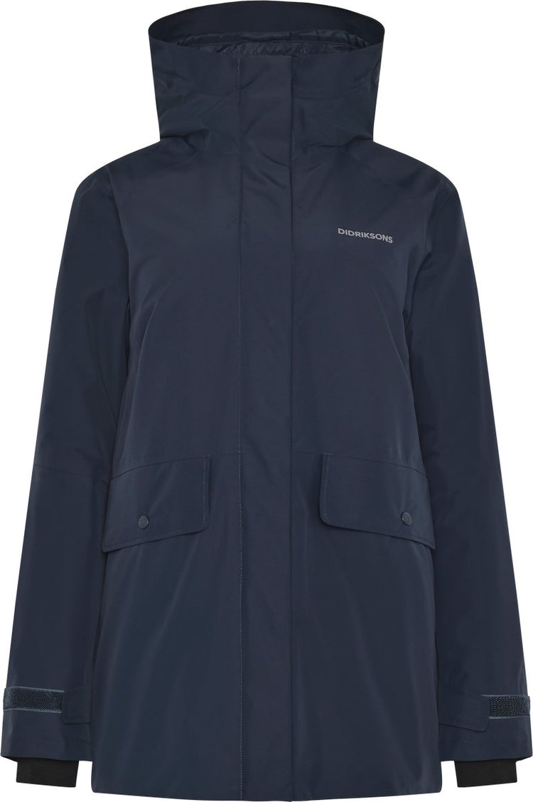 Didriksons Tuva Wns Parka Damen-Outdoorjacke – dunkles Nachtblau