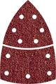Wolfcraft – Maus-Schleifpapier Körnung 120 – 10 Stück – 95 mm – selbstklebendes Multischleifer-Schleifblatt – 1814000