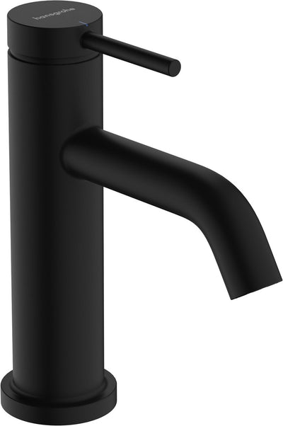 Hansgrohe tecturis s - Springbrunnen - ohne Ablaufgarnitur - Kaltstart - energiesparend - 80mm Größe - für Kaltwasser - mattschwarz