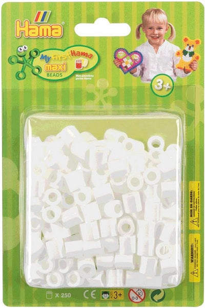 Hama Iron Perlen Maxi White, 250st.