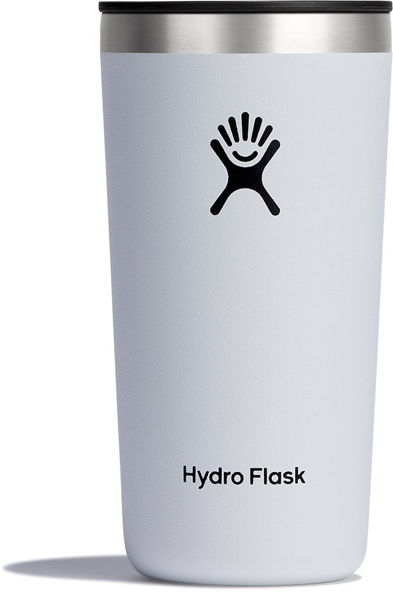 Hydro Flask Allround Reisebecher – Trinkbecher (354 ml) – weiß