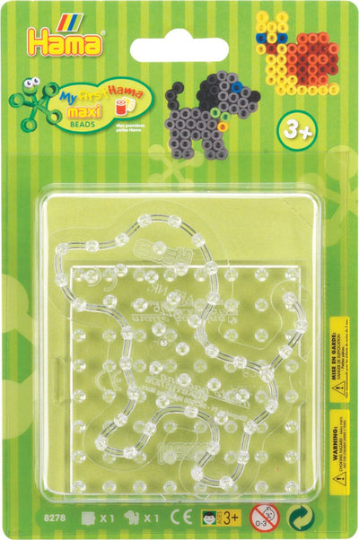 Hama Iron Perlenplatten Maxi Square Hund