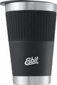 Esbit Bildhauer-Thermosbecher – 550 ml – mattschwarz – Trinkdeckel – Edelstahl
