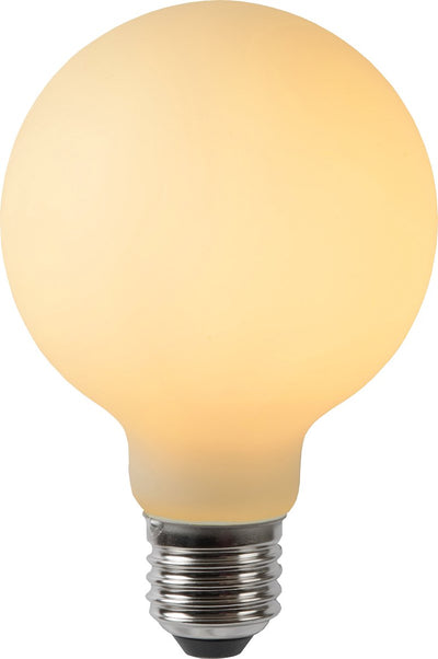 Lucide g80 - Glühlampe - ø 8 cm - LED dimmbar - E27 - 1x4,9W 2700K - Opal