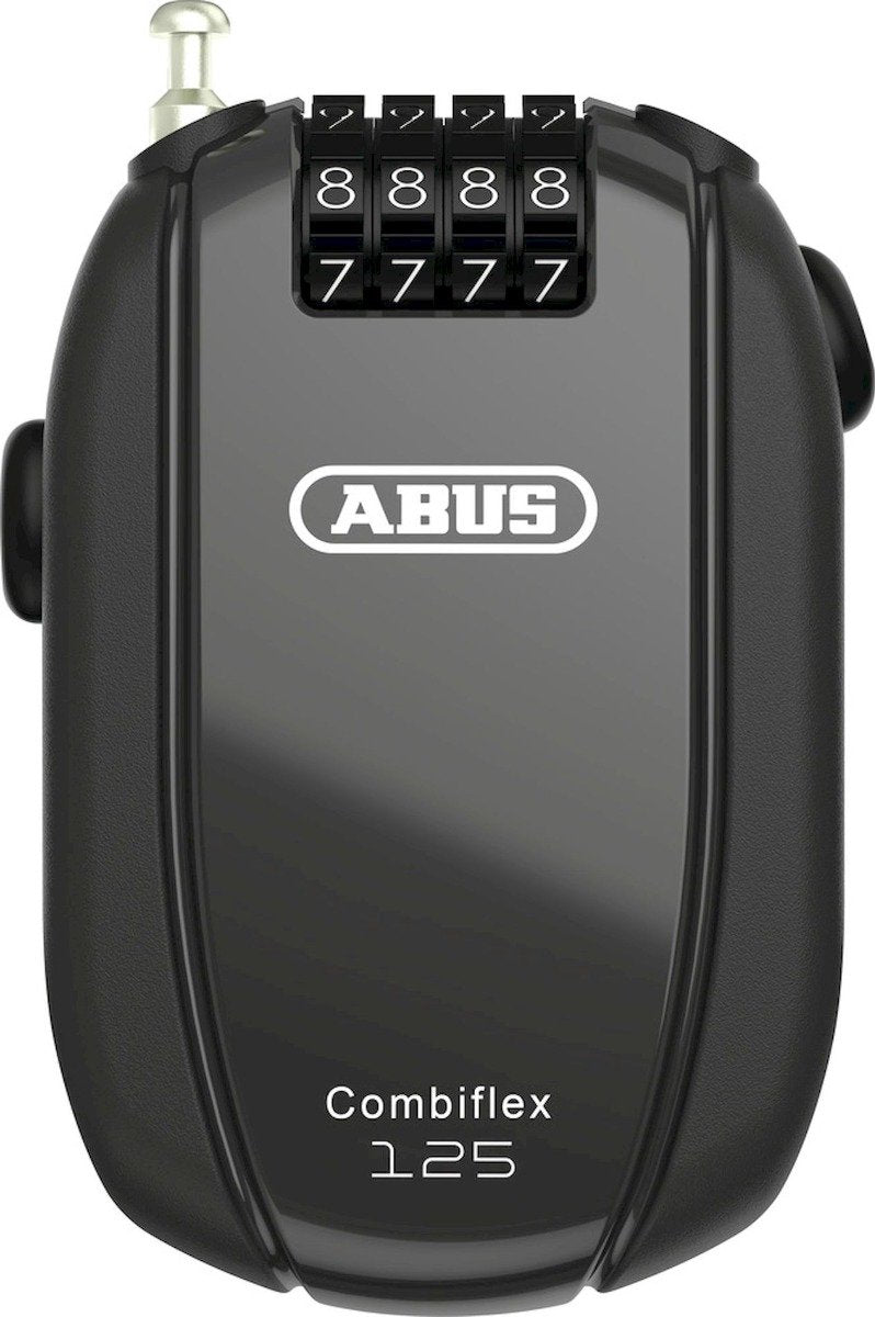 Abus -Kombiflex -Reise 125, schwarze Länge 85 cm