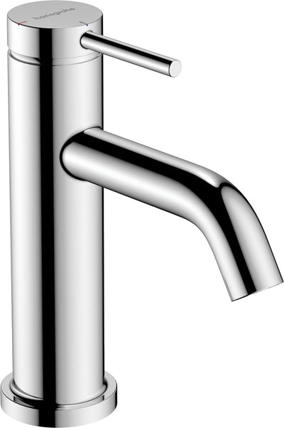 Hansgrohe tecturis s – Waschtischarmatur – Einhebelbedienung – Kaltstart energiesparend – ohne Ablaufgarnitur – 80 mm Größe – Chrom