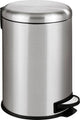 Wenko Treteimer Leman 20 Liter Edelstahl matt - Easy-Close-Deckel - Mülleimer - Mülleimer - Mülleimer - Mülleimer