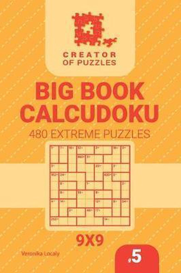 Schöpfer von Rätseln – großes Buch Calculudoku 480 extreme Rätsel (Band 5)