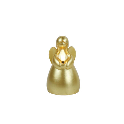Countryfield LED-Kerze Engel gold 7x7x11,5cm