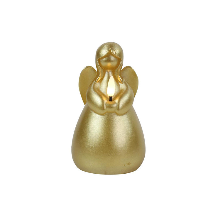 Countryfield LED Kerzenengel l gold 8,5x8,5x14,5cm