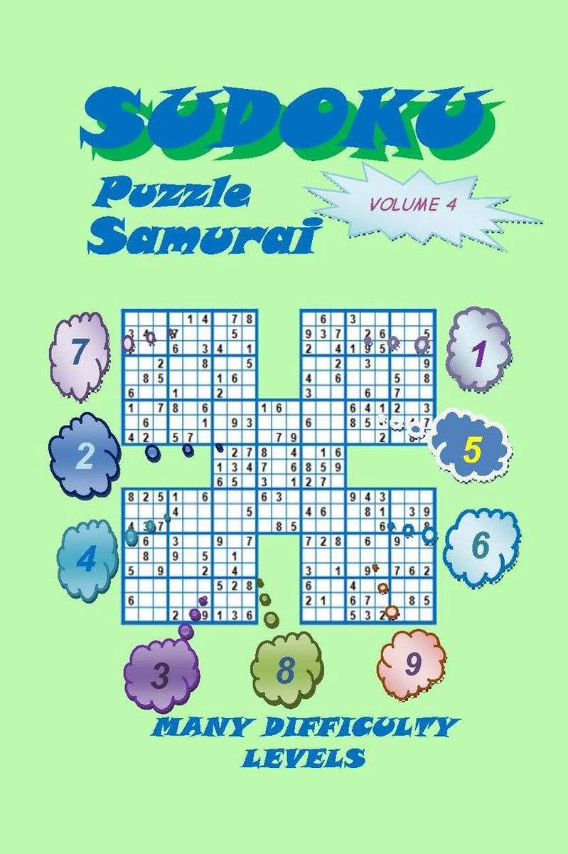Sudoku-Samurai-Rätsel, Band 4
