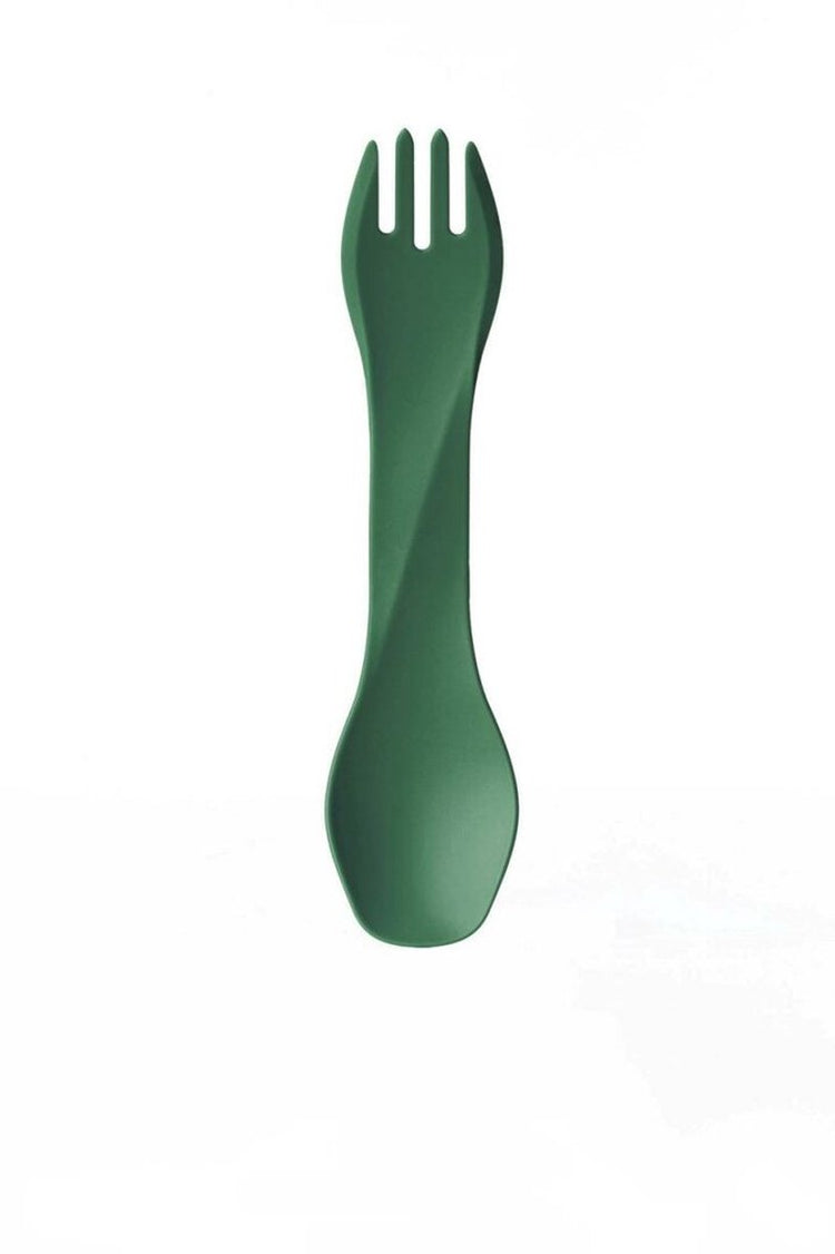 Human Gear – Gobites Bio – wiederverwendbar – Besteck – Göffel – mittelgrün – Campingbesteck