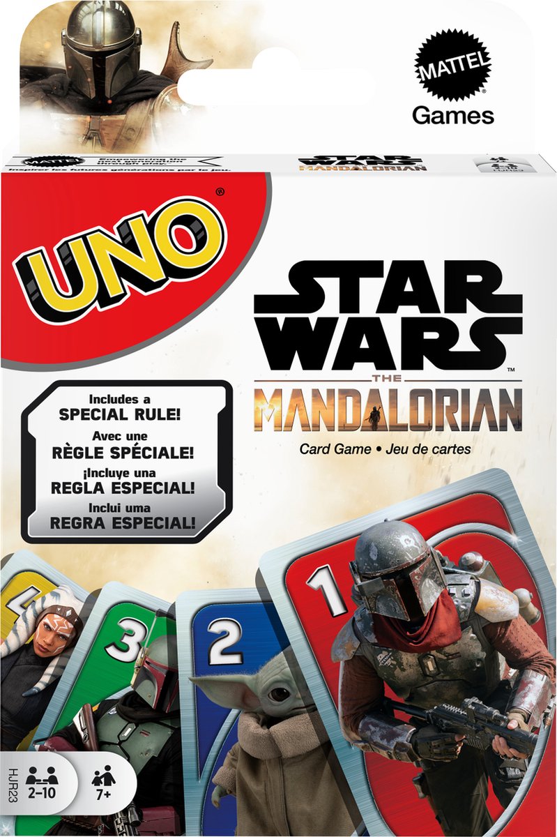 Mattel Games Uno Star Wars: The Mandalorian – Kartenspiel