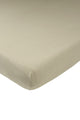 Meyco Baby Uni Spannbettlaken für Kinderbett – Taupe – 40 x 80 x 90 cm